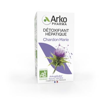 Arkogélules Chardon Marie bio Arkopharma - boite de 45 gélules