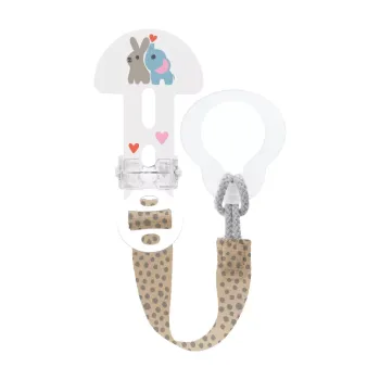 Attache sucette décor Mam - 1 attache sucette