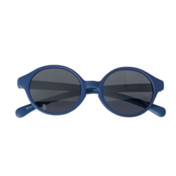 Lunettes de soleil bébé 0-2 ans bleues Mustela - une paire de lunettes