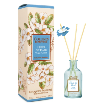 Bouquet parfumé Fleur de tiaré Collines de Provence - flacon de 100ml