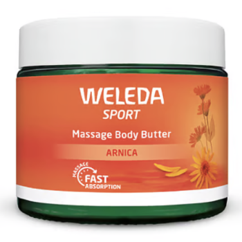 Massage body butter Weleda sport - pot de 150ml