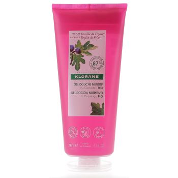 Gel douche nutritif au Cupuaçu bio Feuille de Figuier Klorane - tube de 200 ml