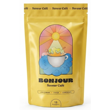 Bonjour boisson saveur Caf&eacute; - sachet de 90g (15 portions)