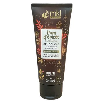 Gel douche pain d'épices édition limitée MKL Green Nature - tube de 100ml