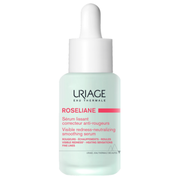 Roseliane sérum lissant correcteur anti-rougeurs Uriage - flacon de 30ml