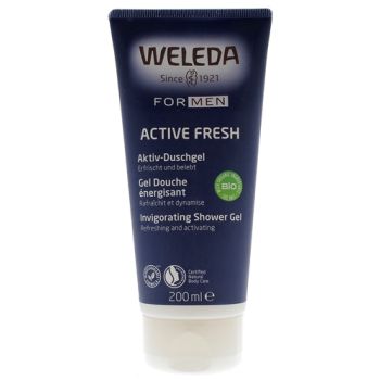Gel douche énergisant Weleda homme - tube de 200 ml