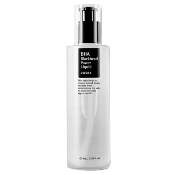 Lotion tonique exfoliante points noirs Cosrx - flacon-pompe de 100ml
