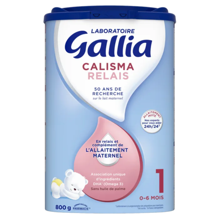 Calisma Relais Lait en poudre 1er âge Gallia