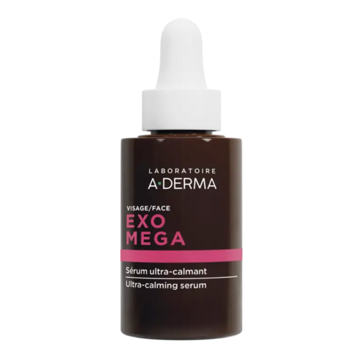 Exomega sérum ultra-calmant A-Derma - flacon-pipette de 30ml