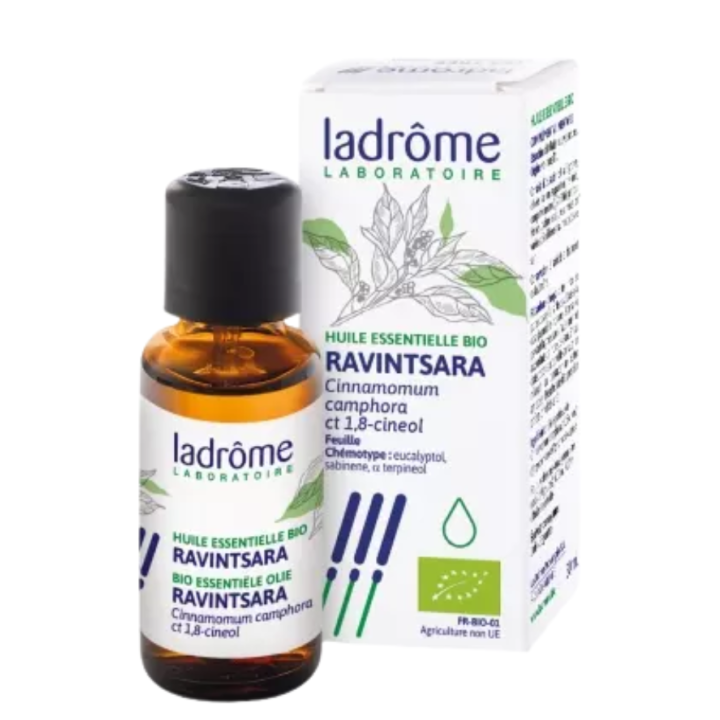 Huile essentielle bio ravintsara Ladrôme
