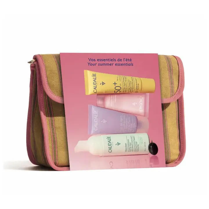 Trousse Vos essentiels de l'été Caudalie - trousse de 4 produits