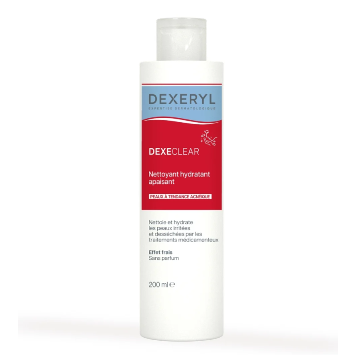 Dexeryl Dexeclear nettoyant hydratant apaisant Pierre Favre - flacon de 200ml