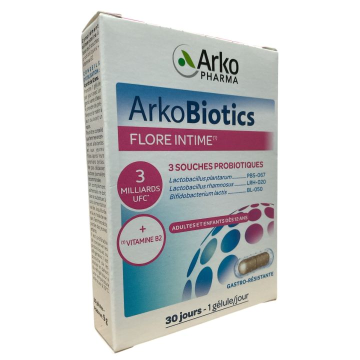 Arkobiotics flore intime Arkopharma - boite de 30 gélules
