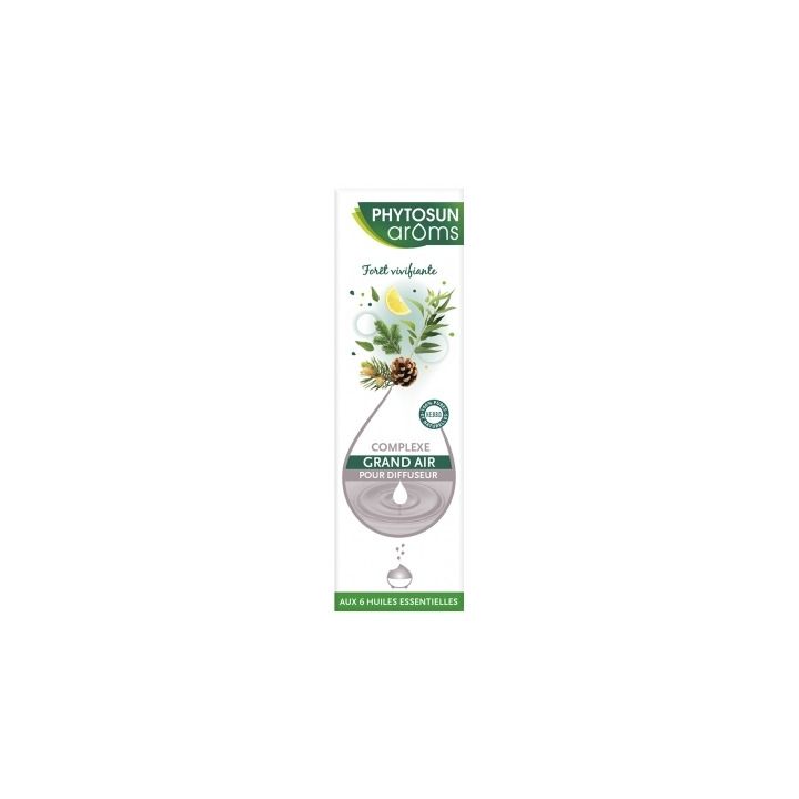 Huile essentielle complexe grand air pour diffuseur Phytosun Arôms - flacon de 30ml
