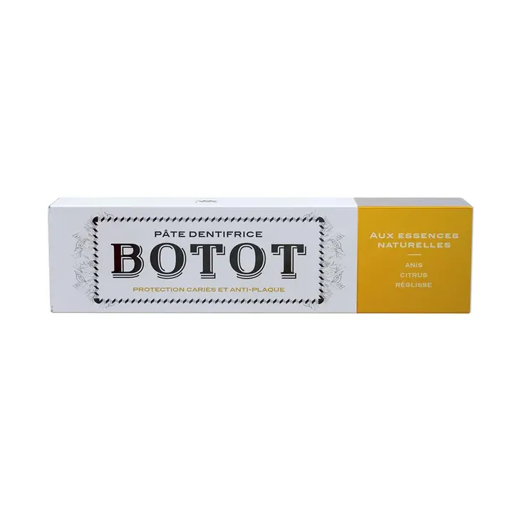 Pâte dentifrice Anis Citrus Réglisse Botot - tube de 75 ml