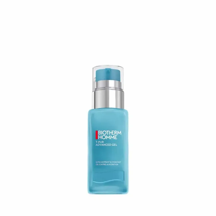 T-Pur gel hydratant matifiant homme Biotherm - flacon de 50ml