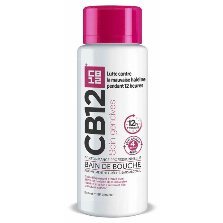 CB12 bain de bouche soin gencives - flacon de 250ml