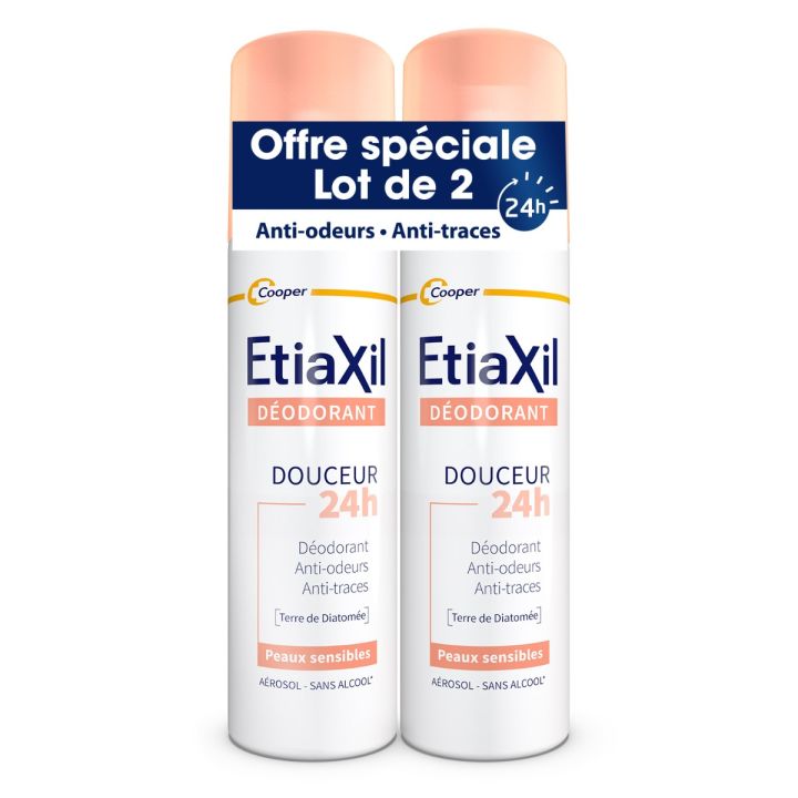 Déodorant douceur sans aluminium Etiaxil