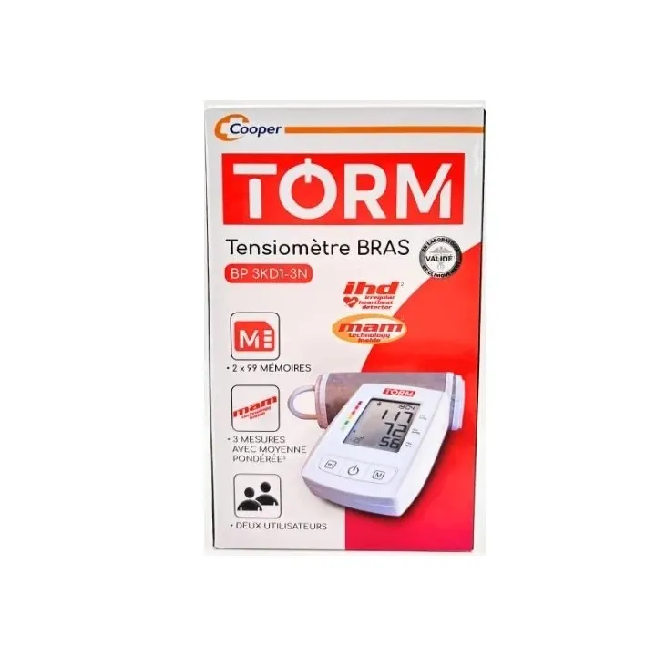 TORM Tensiomètre au bras BP 3KD1-3N Cooper - 1 tensiomètre