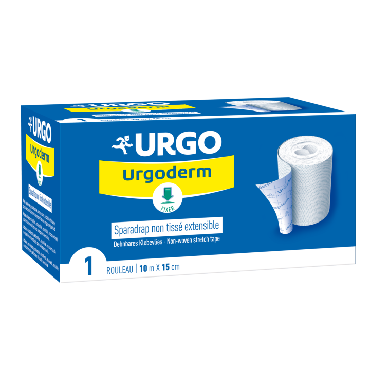 Urgoderm sparadrap extensible non tissé Urgo - rouleau 10mX15cm