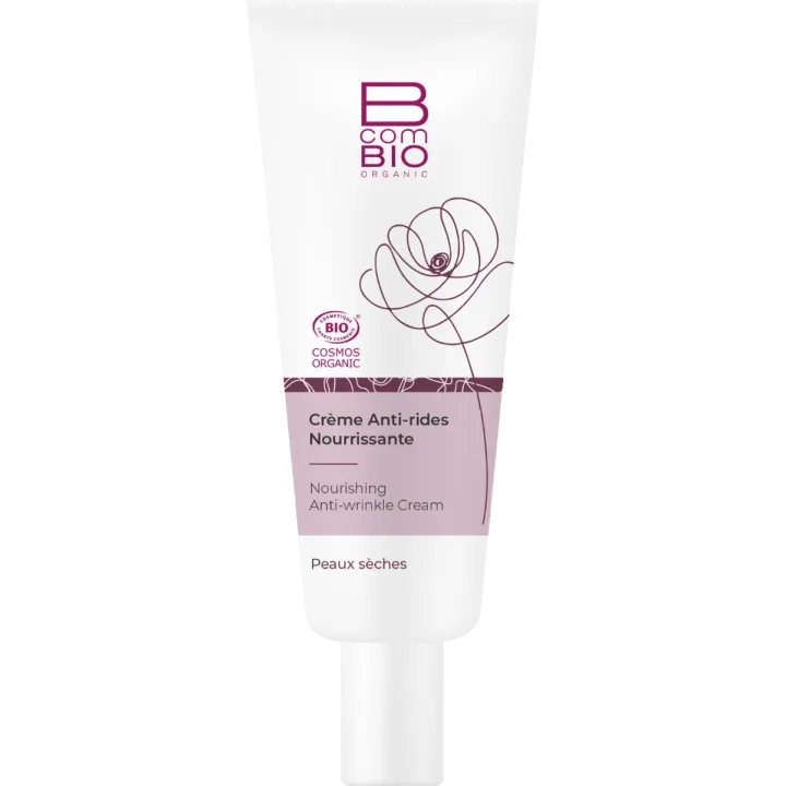 Crème anti-rides nourrissante BcomBIO - tube de 50ml