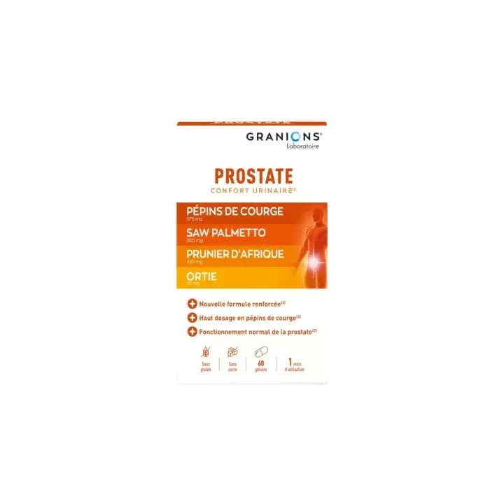 Granions prostate - boite de 40 gélules