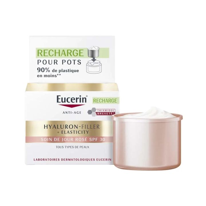 Hyaluron-filler + elasticity soin de jour rosé SPF30 Eucerin
