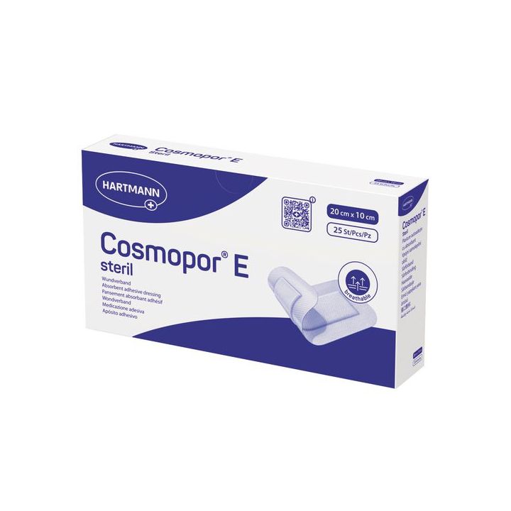 Cosmopor E Steril pansement absorbant adhésif Hartmann