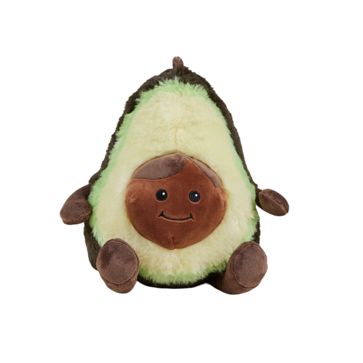 Cozy peluche bouillotte déhoussable Warmies Avocat Soframar - 1 bouillotte de 34 cm