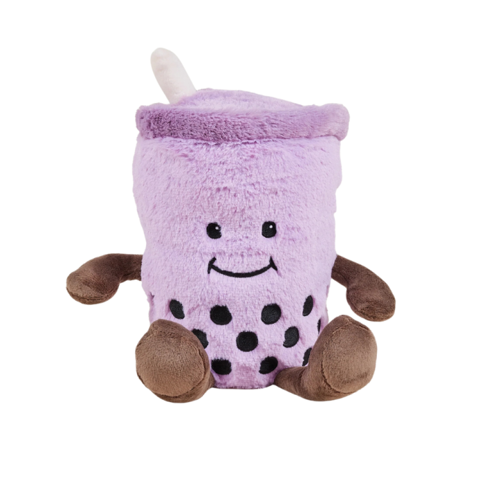 Cozy peluche bouillotte Warmies Bubble Tea Soframar - 1 bouillotte de 20 cm
