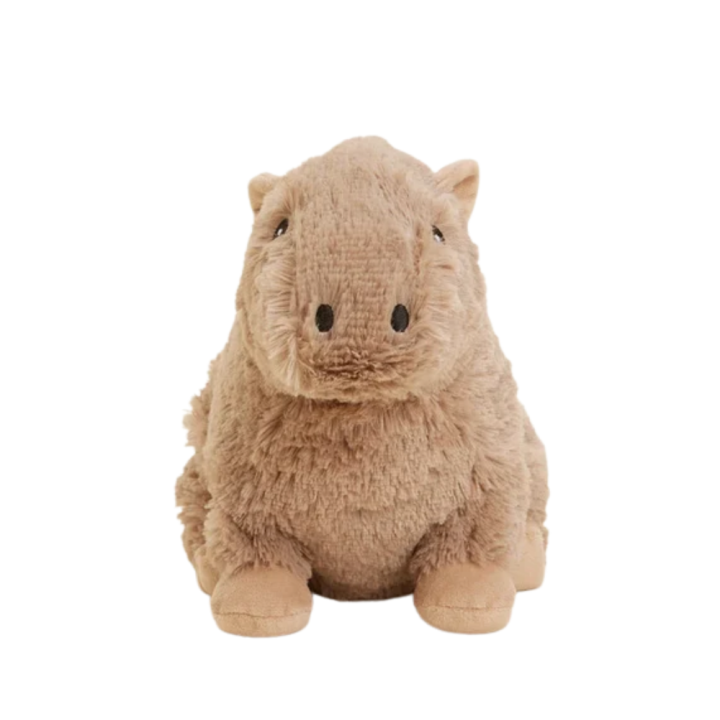 Cozy peluche bouillotte déhoussable Warmies Capybara Soframar - 1 bouillotte de 30 cm 