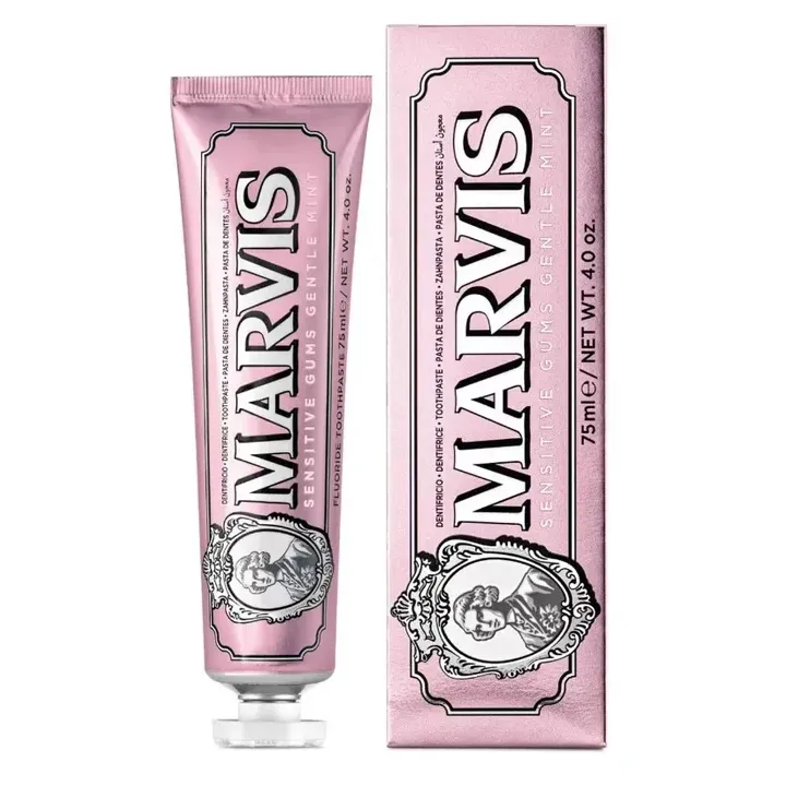Dentifrice gencives sensibles menthe douce Marvis - tube de 75ml