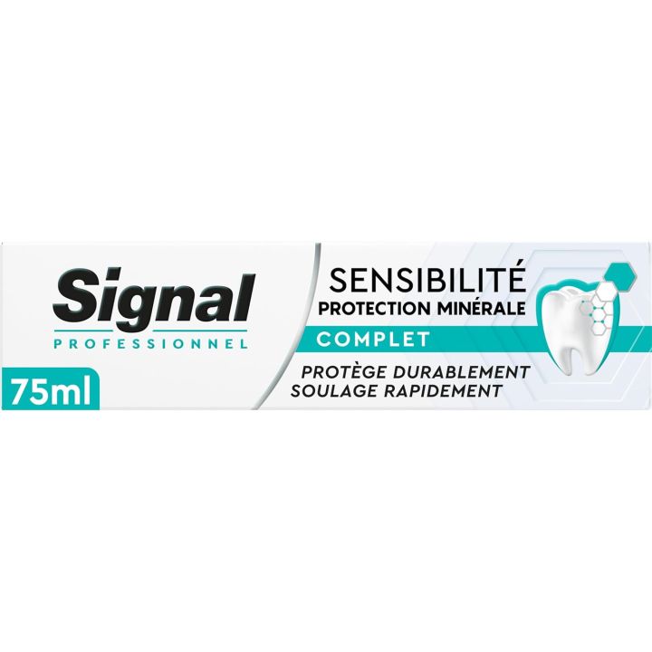 Dentifrice sensibilité protection minérale Signal - tube de 75ml
