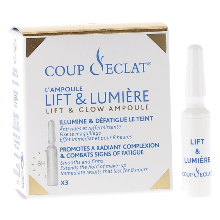 Ampoules lift & lumière Coup d'éclat