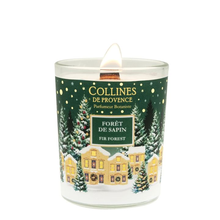 Bougie parfumée Forêt de sapin Collines de Provence