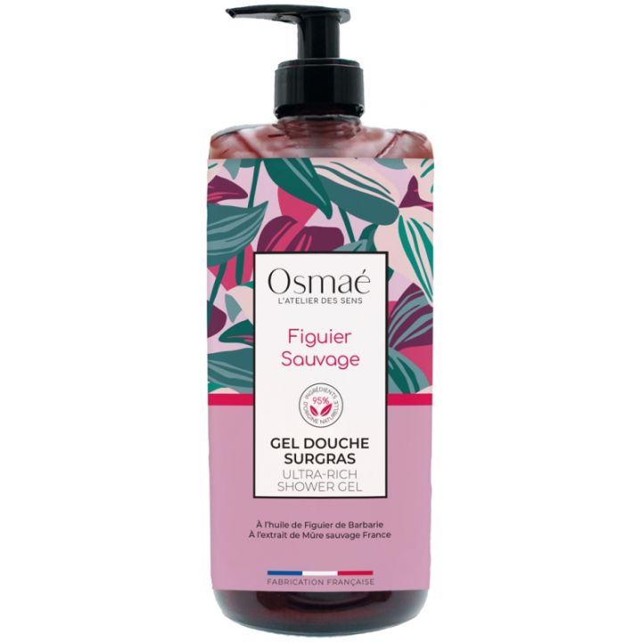 Gel douche surgras Figuier sauvage Osmaé