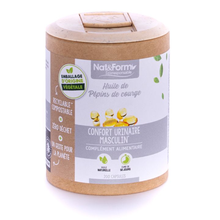 Huile de pépins de courge Ecoresponsable Nat&Form