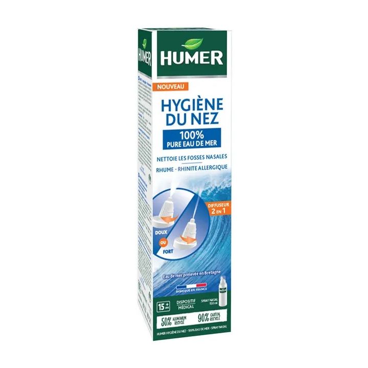 Humer hygiène du nez eau de mer adulte