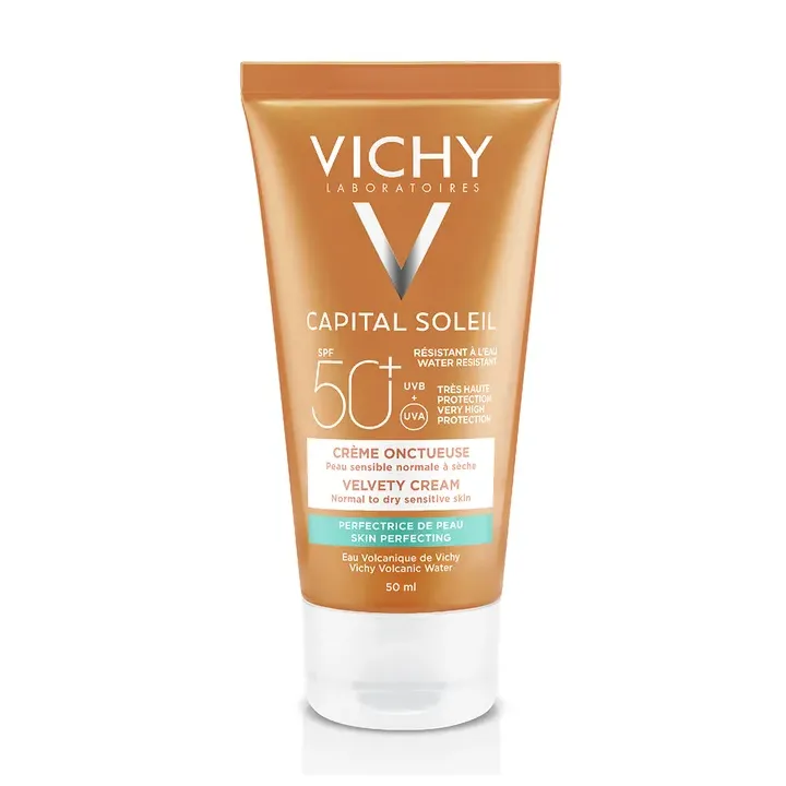 Capital Soleil Crème onctueuse protectrice SPF50+ Vichy - tube de 50 ml