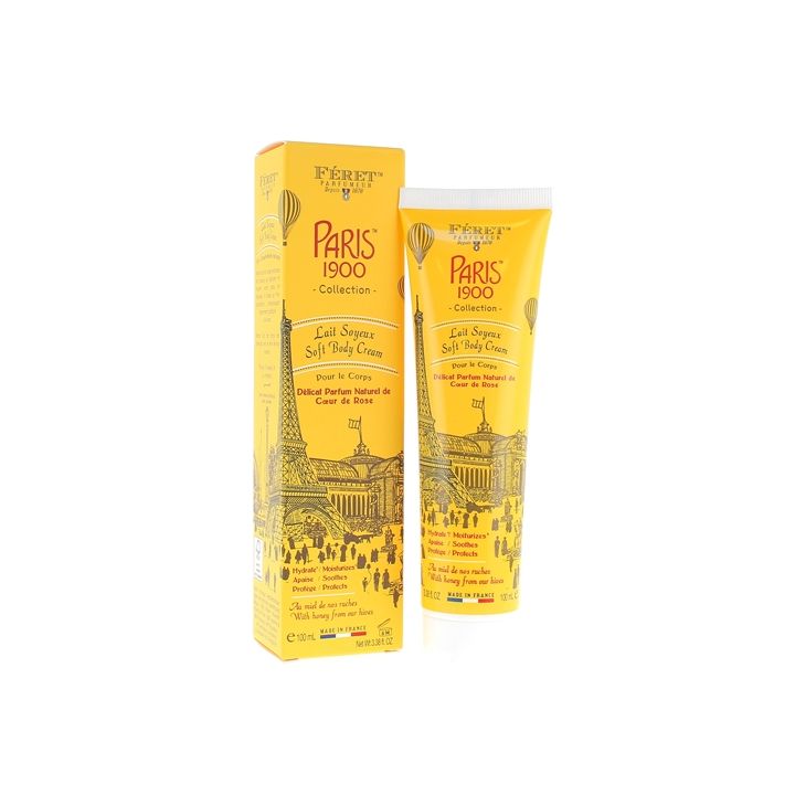 Lait de corps soyeux au miel Féret Parfumeur - tube de 100ml