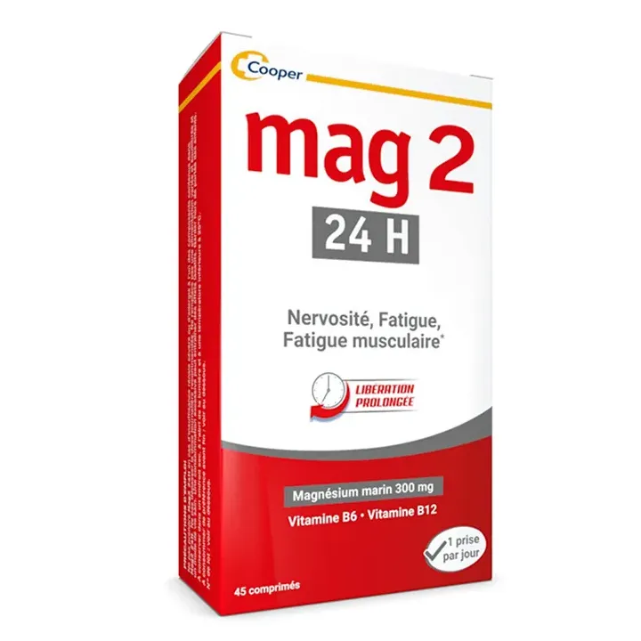 Mag 2 24h Magnésium marin Cooper