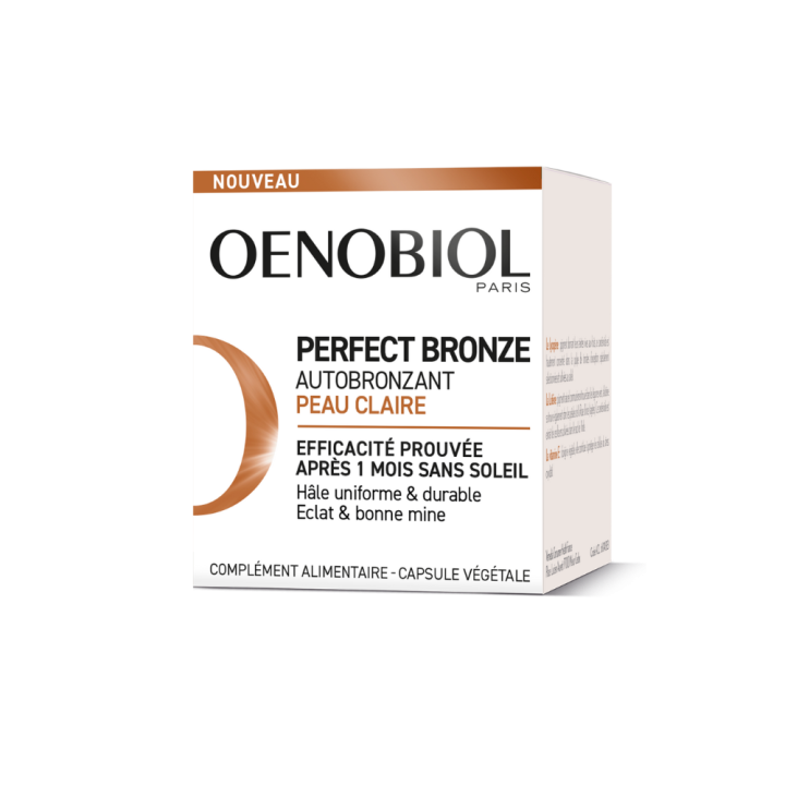 Perfect Bronze autobronzant peau claire Oenobiol