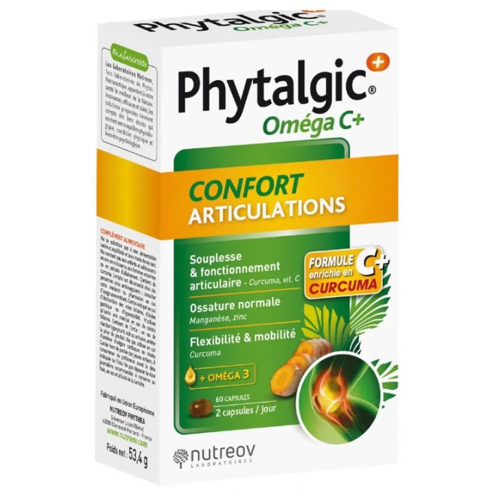 Phytalgic Oméga C+ confort articulations Nutreov