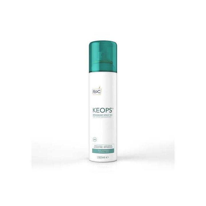 Keops déodorant spray sec RoC - spray de 150 ml
