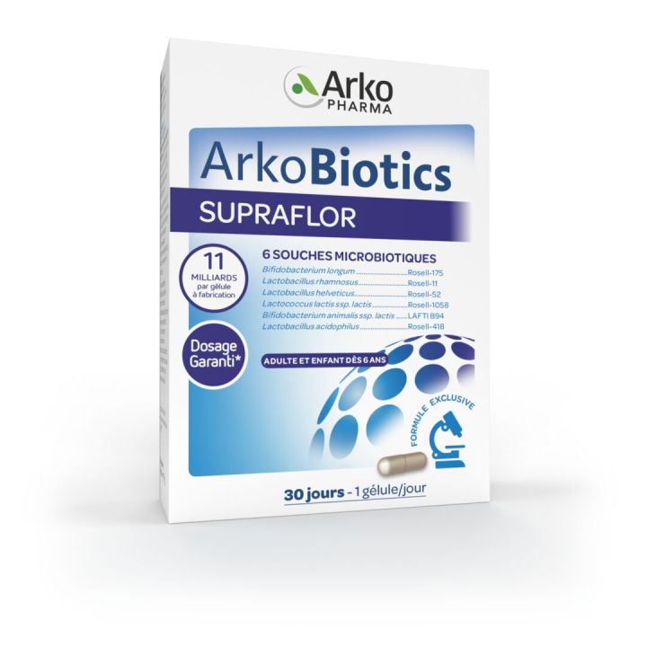 Supraflor ferments lactiques adultes & enfants Arkopharma