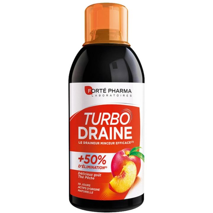 Turbodraine goût thé pêche Forté Pharma