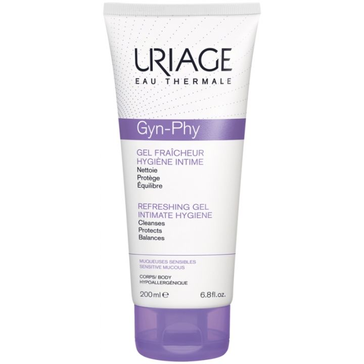 Gyn-phy toilette intime gel fraîcheur Uriage