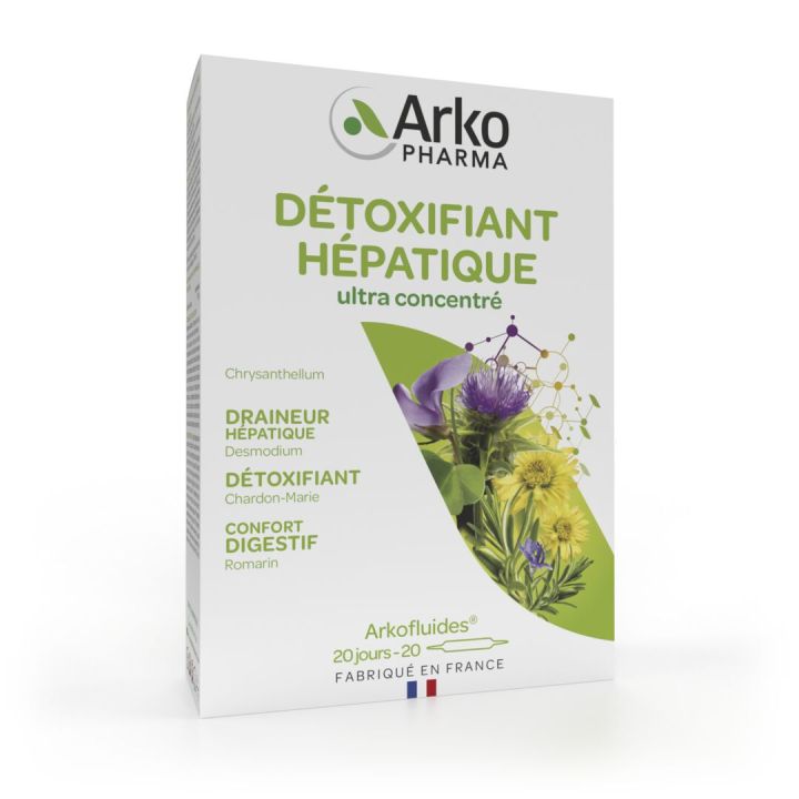 Arkofluides Détoxifiant Hépatique Arkopharma