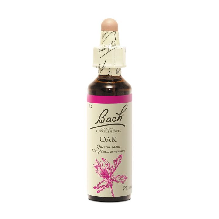 Fleur de Bach Oak Quercus robur - flacon de 20 ml