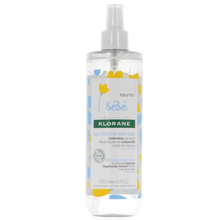 Eau fraîche parfumée Klorane Bébé - Spray de 500 ml